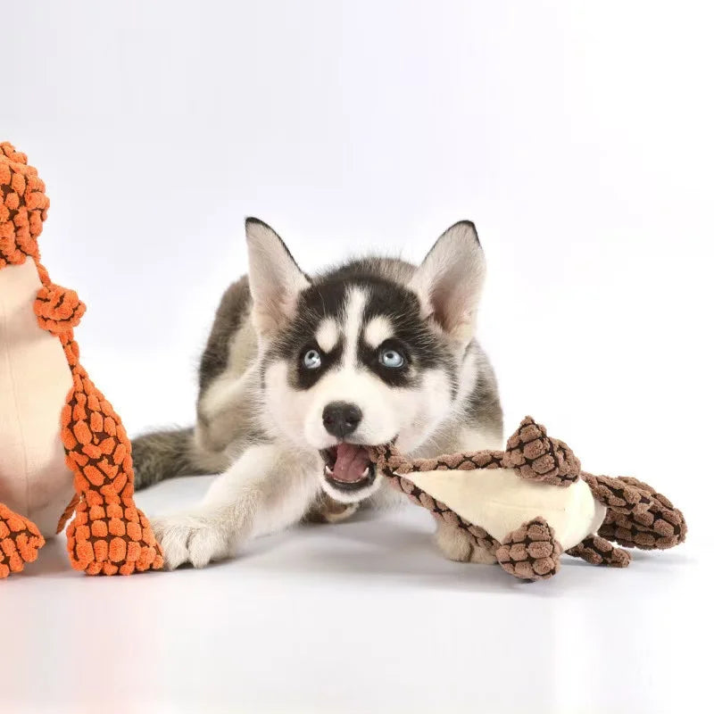 Pet plush sound toy corn velvet multicolor optional molar bite-resistant dog cat supplies