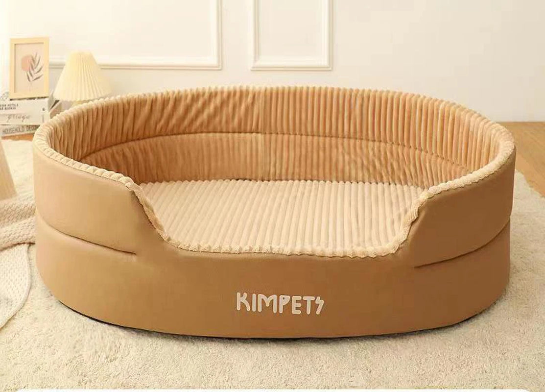 Thickening Warm Pet Cat Bed Removable Washable Cat Baskets Cushion Mat Square Plush Kennel for Small Medium Dog Sofa Beds