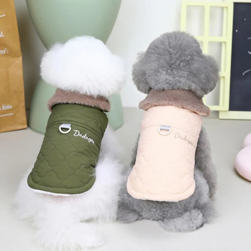 Waterproof Warm Dog Clothes for Small Medium Dogs Coat Puppy Outfit Vest Chihuahua French Bulldog Pug Costume Jacket Pet Supplie