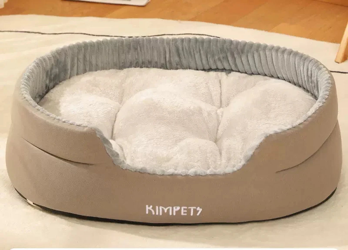 Thickening Warm Pet Cat Bed Removable Washable Cat Baskets Cushion Mat Square Plush Kennel for Small Medium Dog Sofa Beds