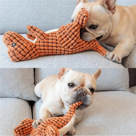 Pet plush sound toy corn velvet multicolor optional molar bite-resistant dog cat supplies